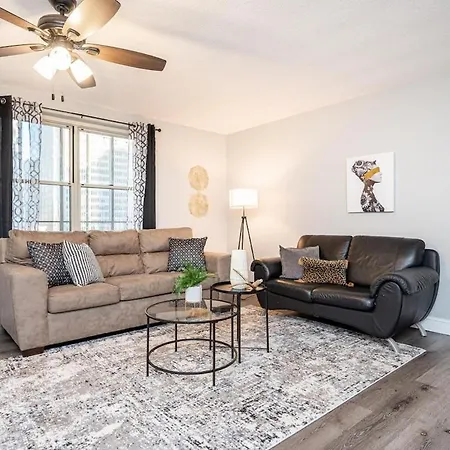 Atl Downtown Private Balcony 24H Concierge Pt6F Villa Atlanta Exterior photo