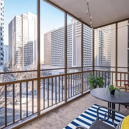 Atl Downtown Private Balcony 24H Concierge Pt6F Villa Atlanta Exterior photo